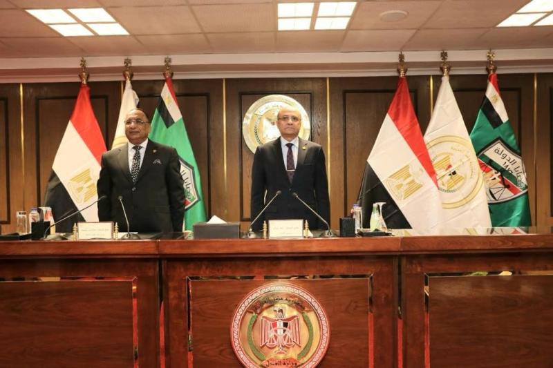 أعضاء هيئة قضايا الدولة الجدد يؤدون اليمين القانونية أمام وزير العدل.. صور