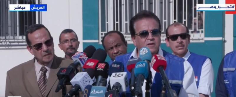 وزير الصحة: نستقبل من 40: 50 مصابا فلسطينيا يوميا ونستطيع استقبال أضعافهم