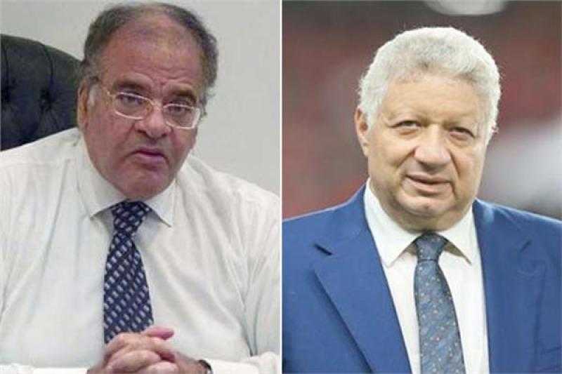 محاكمة مرتضى منصور بتهمة سب وقذف ممدوح عباس.. اليوم