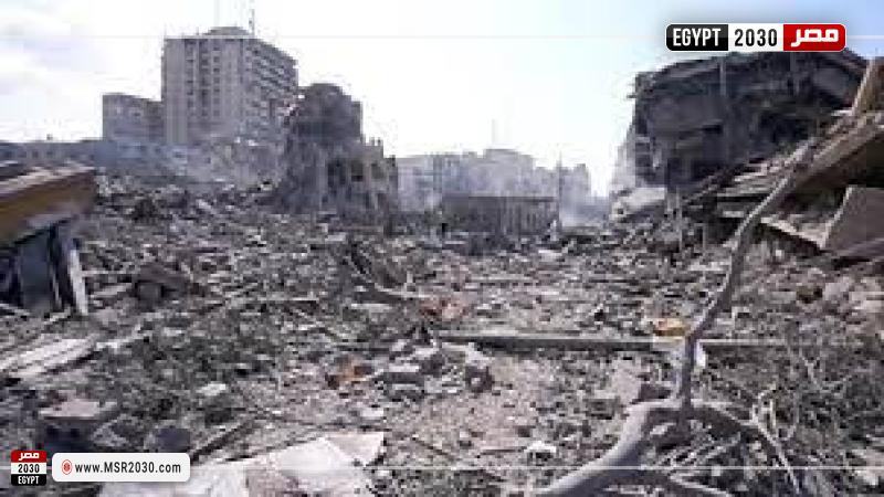 الدمار في غزة 