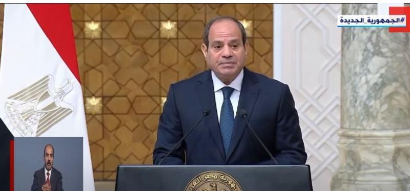 السيسي: استعرضت تطورات قضية سد النهضة مع رئيس جنوب السودان