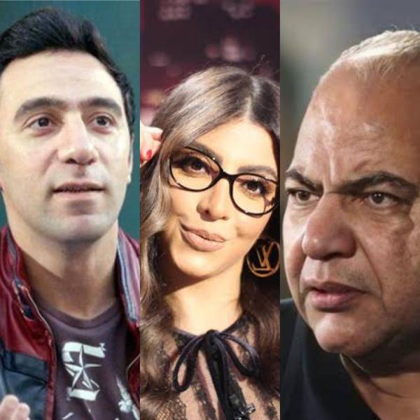 دعاء صلاح وبيومى فؤاد ومحمد سلام