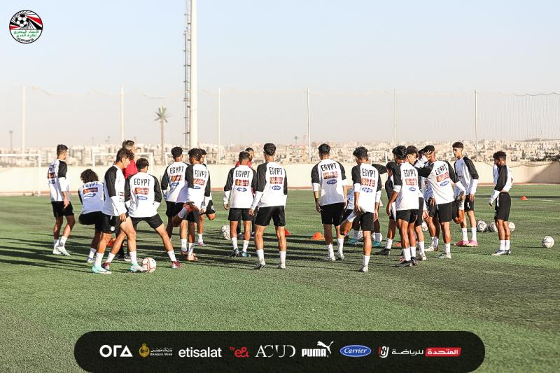منتخب الشباب يخوض مرانه الأول استعدادًا لبطولة شمال أفريقيا 