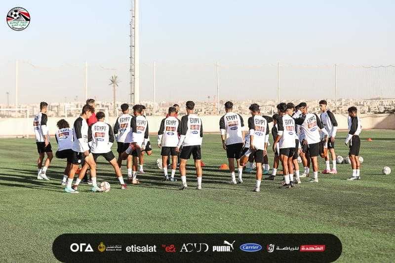 منتخب الشباب يخوض مرانه الأول استعدادًا لبطولة شمال أفريقيا