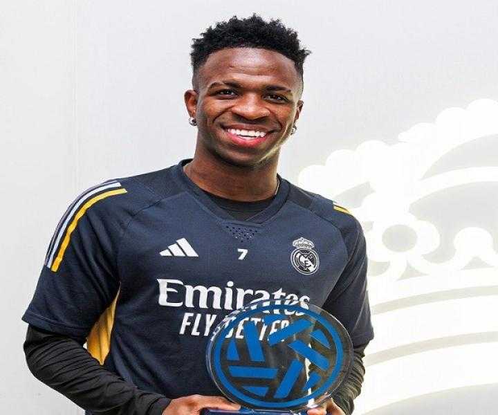 فينيسيوس يُتوج بجائزة أفضل لاعب في الدوري الإسباني 2023