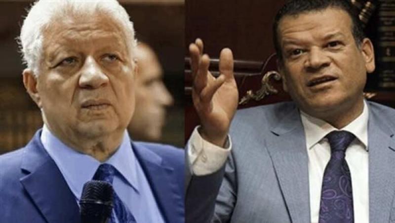 مرتضى منصور ومحمد عثمان 