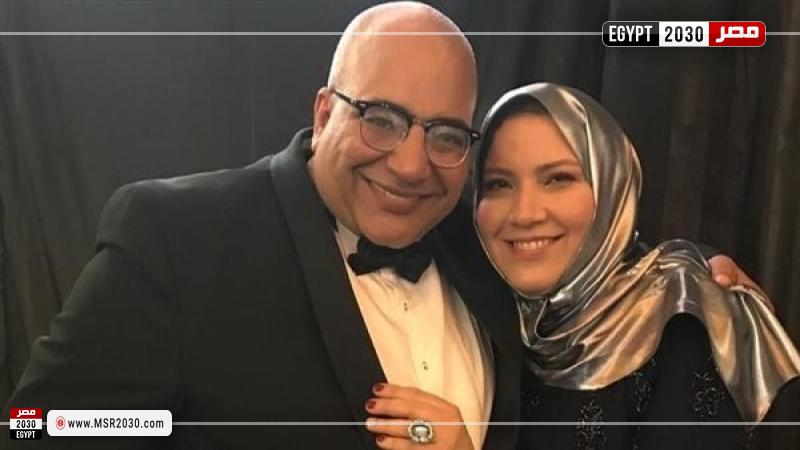 بيومي فؤاد وزوجته
