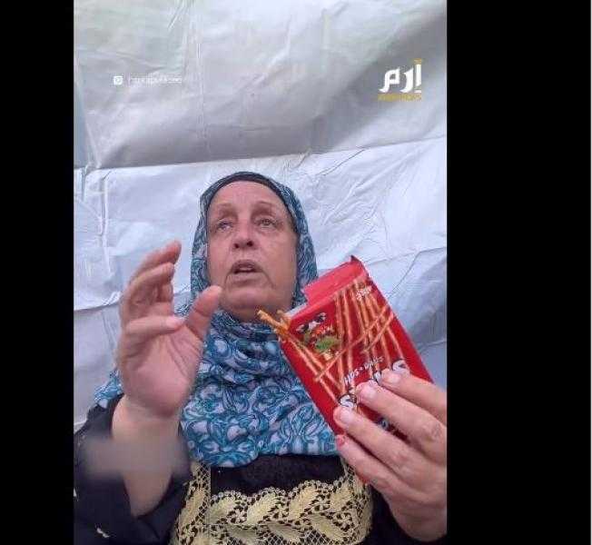 «من الجوع بناكل بقسماط».. مسنة فلسطينية تكشف حجم المعاناة