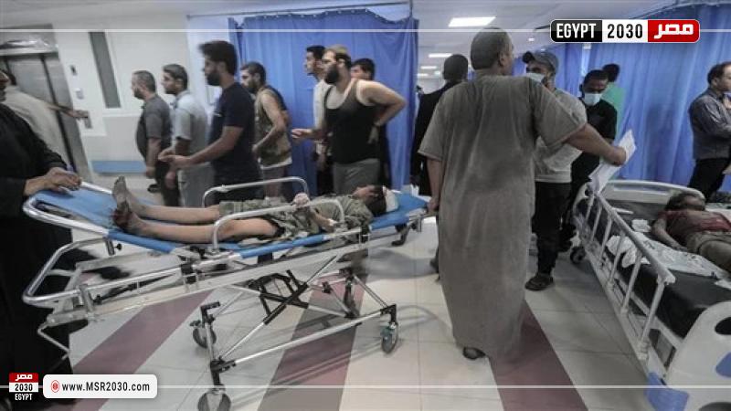 -المستشفيات في غزة