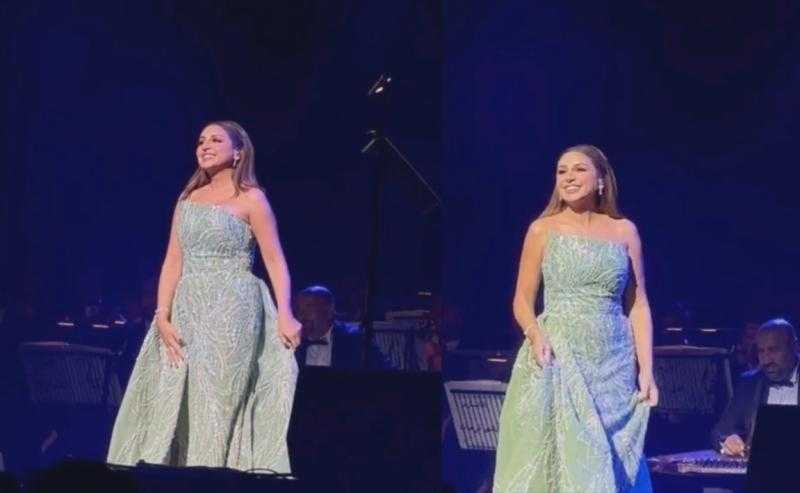 أنغام تحتفظ بصدارة التريند لليوم الثاني.. وتتألق في حفلها بأوبرا دبي وسط ترحيب حار من الجمهور