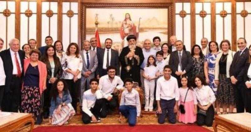 البابا تواضروس الثانى يلتقى اللجنة الطبية المركزية التابعة للمقر البابوي
