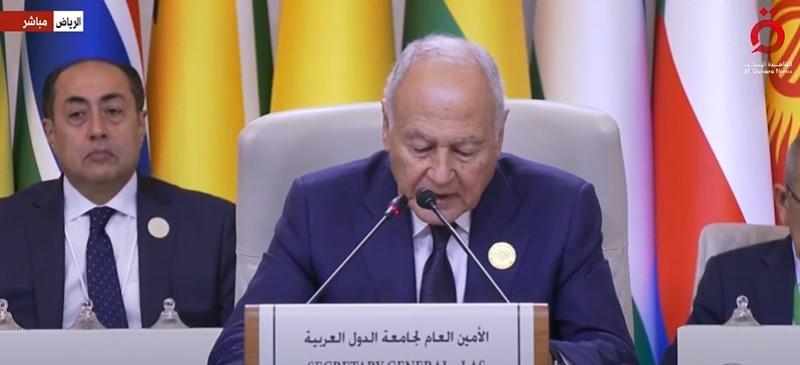 أبو الغيط: دعوات تهجير سكان غزة جريمة دولية