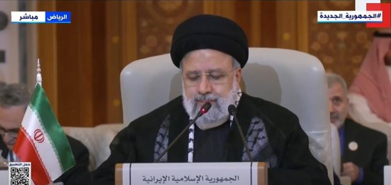 الرئيس الإيراني: فلسطين معيار الكرامة والإنسانية.. «فيديو»