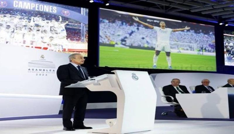 فعاليات الجمعية العمومية لنادي ريال مدريد
