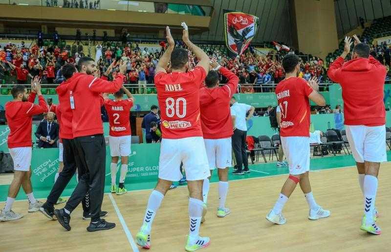 راحة 24 ساعة لرجال يد الأهلي من التدريبات