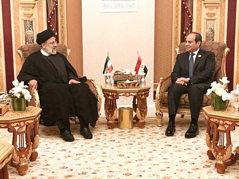 متحدث الرئاسة يكشف تفاصيل ودلالات لقاء السيسي ونظيره الإيراني.. «فيديو»