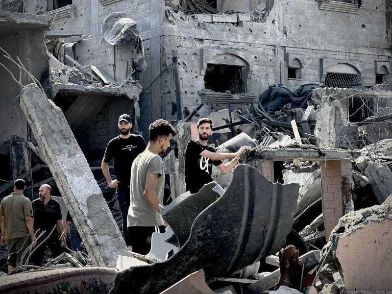 قصف إسرائيلي مكثف على مناطق مختلفة في قطاع غزة