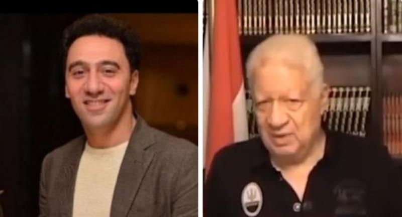 مرتضى منصور ومحمد سلام
