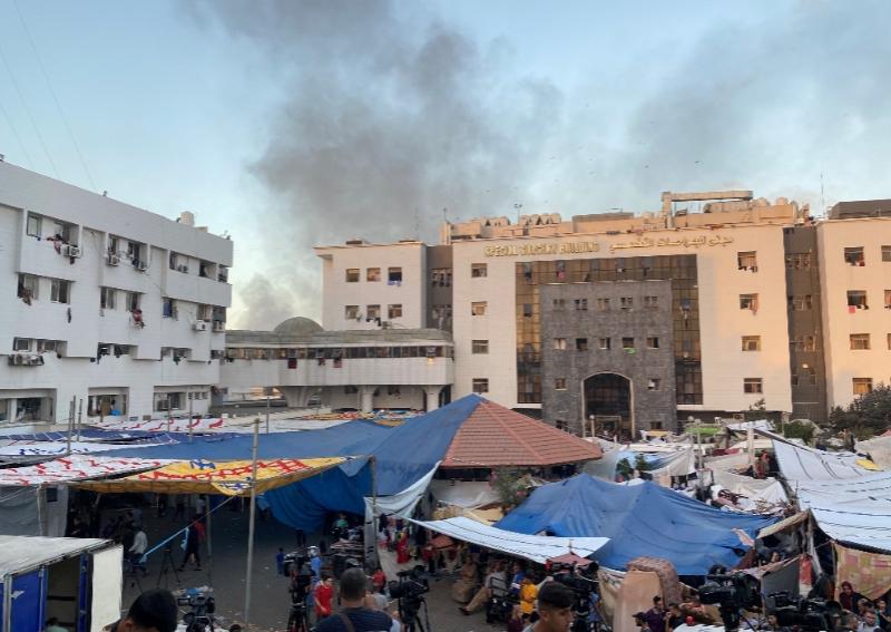 محيط مستشفى الشفاء