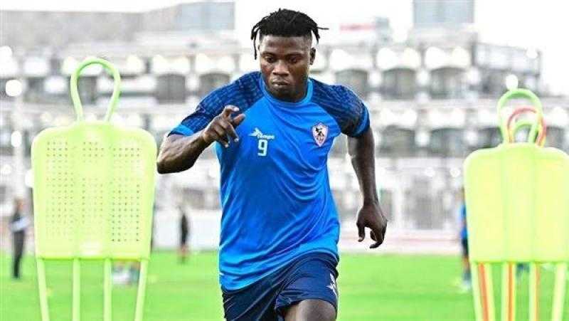 الثنائي ”نداي وسامسون” ينتظمان في تدريبات الزمالك