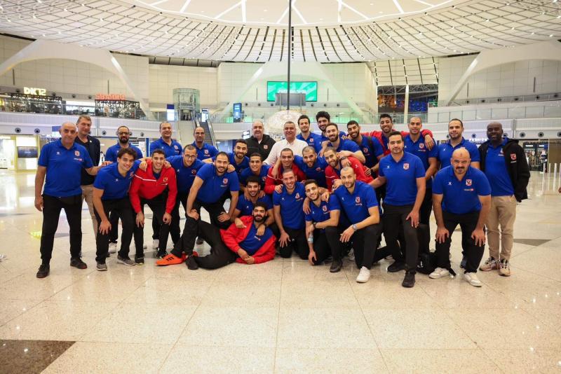 وصول بعثة يد الأهلي للقاهرة بعد حصد المركز الخامس في كأس العالم للأندية