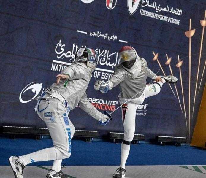 زياد السيسي يحتل المركز الثالث في التصنيف الأوليمبي لسلاح السيف