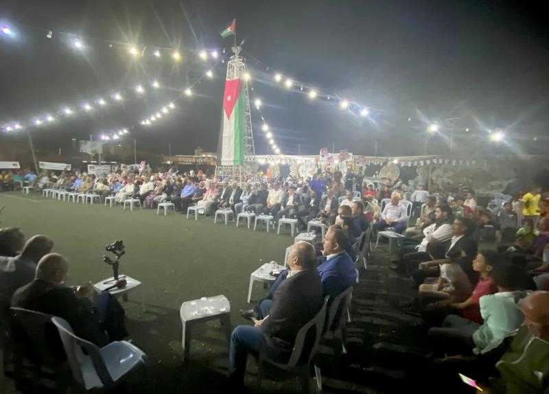 الميثاق الوطني الأردني ينظم وقفة في دير علا لدعم غزة