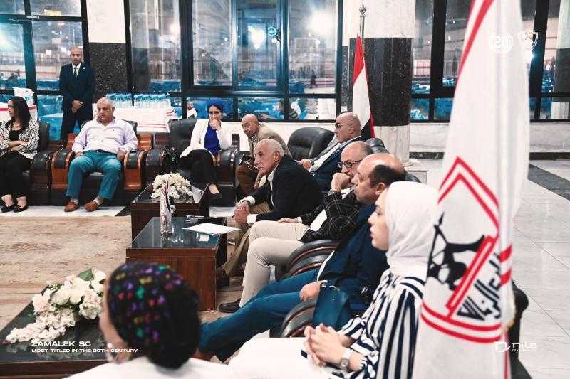 مجلس الزمالك يستقبل المنافسين في الانتخابات الأخيرة
