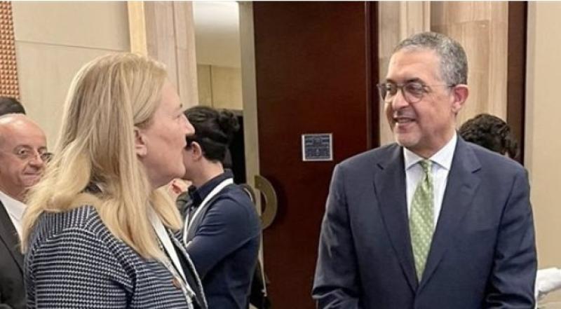 رئيس الهيئة العامة للاستثمار ووزيرة الاقتصاد السويسرية يبحثان التعاون المشترك