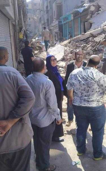 انهيار عقار قديم بشارع الحدادين بالزقازيق.. اعرف التفاصيل