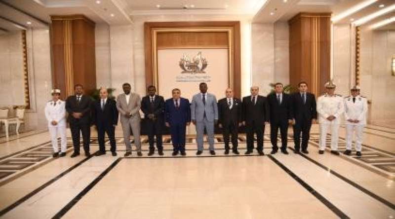 استقبال وفد وزارة العدل الصومالية 