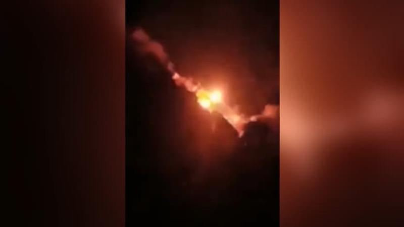 قصف قاعدة أمريكية في دير الزور