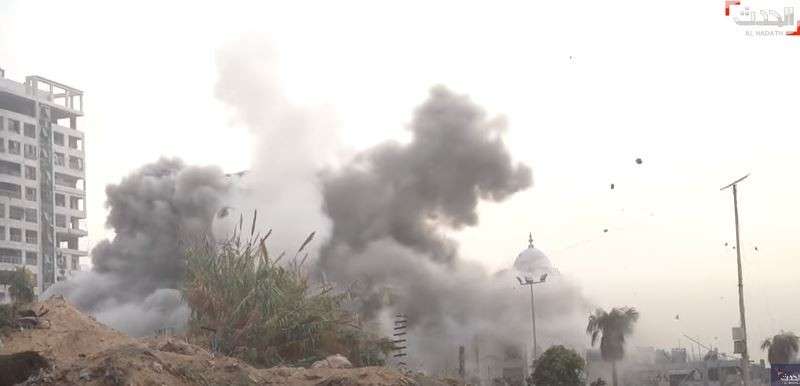 صورة من مقطع الفيديو