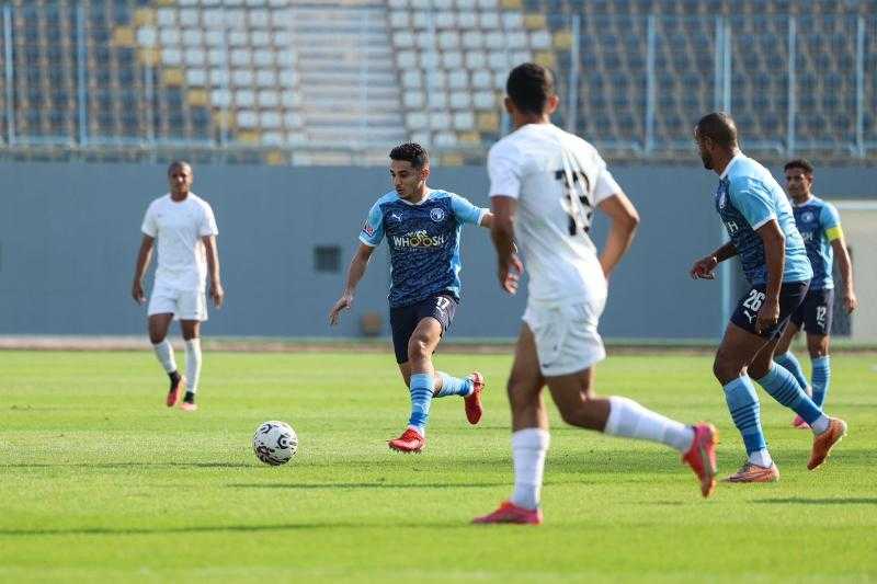 التعادل الإيجابي يسيطر على مواجهة بيراميدز وإنبي الودية