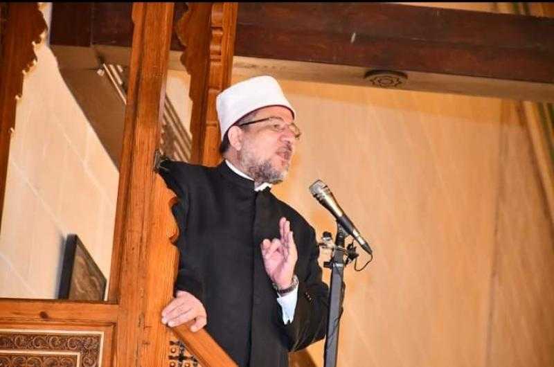 وزير الأوقاف خطيبا للجمعة اليوم من مسجد الصديق بـ شيراتون
