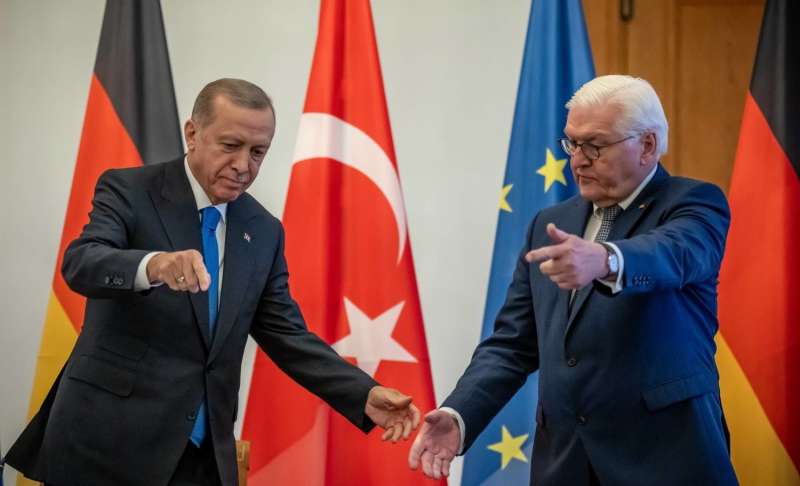 أردوغان وفالتر شتاينماير