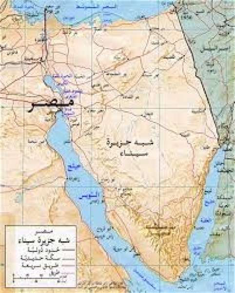 شبه جزيرة سيناء 