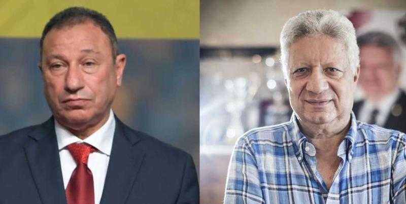 محاكمة مرتضى منصور بتهمة سب وقذف محمود الخطيب.. بعد قليل