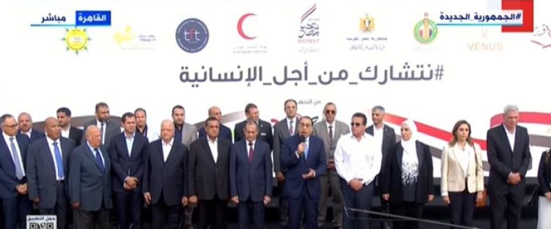 رئيس الوزراء: مستمرون في فعل ما يمليه عليه ضميرنا لتقديم المساعدات لأهالي غزة