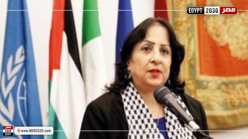 وزيرة الصحة الفلسطينية
