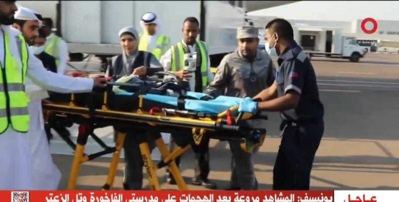 الإمارات تستقبل عددًا من مصابي غزة لتلقي العلاج.. فيديو