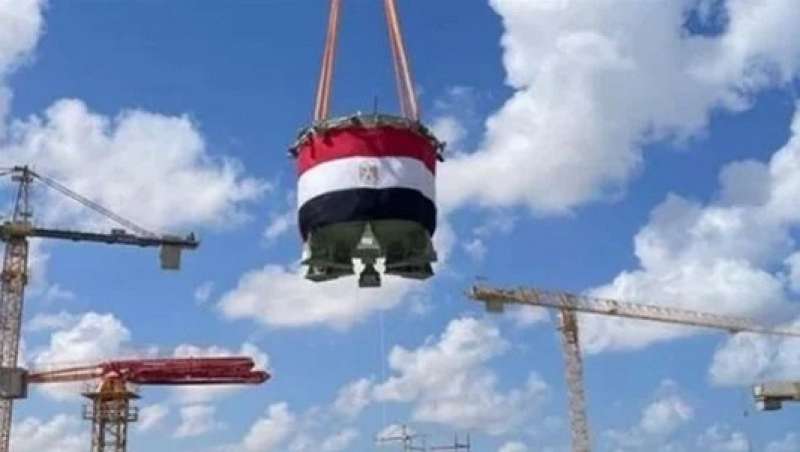 تركيب مصيدة قلب المفاعل للوحدة الثانية بمحطة الضبعة النووية