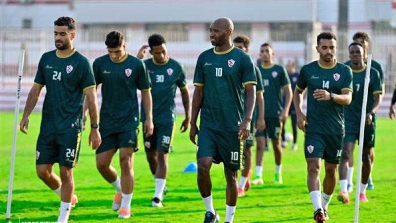 تدريبات تأهيلية لثنائي الزمالك قبل ودية الهلال الليبي