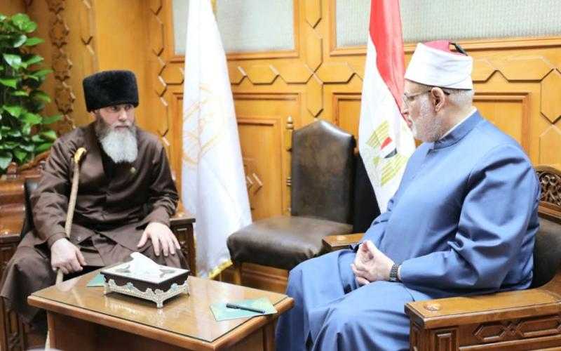 وكيل الأزهر يستقبل المفتي العام للشيشان لبحث سبل تعزيز التعاون المشترك