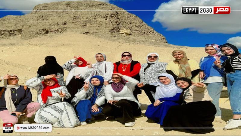 جانب من الزيارة