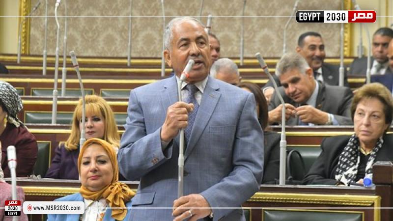اللواء أحمد العوضى رئيس لجنة الدفاع والأمن القومي بالنواب