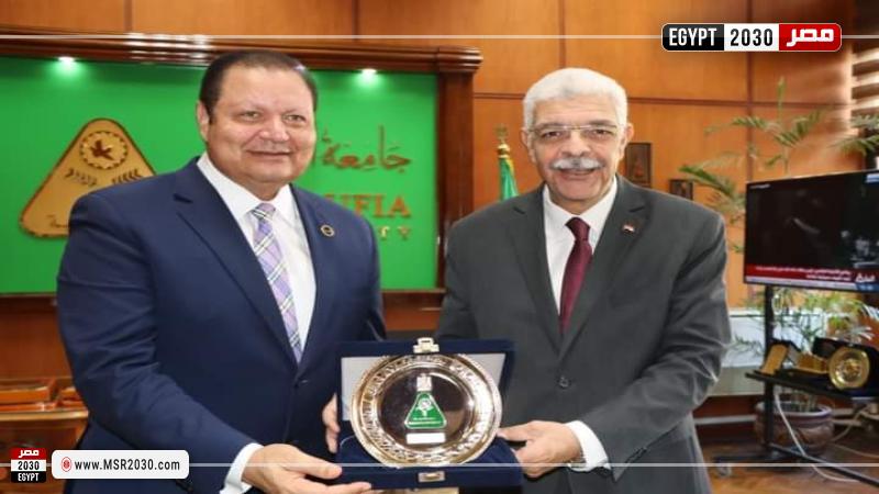 رئيس جامعة المنوفية
