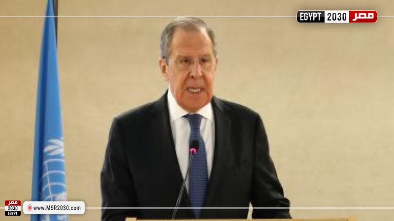 وزير الخارجية الروسي سيرغي لافروف