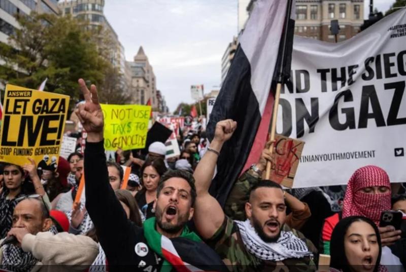 مظاهرات مؤيدة لفلسطين في جامعات غربية