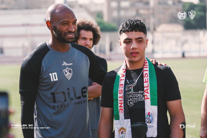 الزمالك يستقبل الفلسطيني عبد الرحمن نوفل.. ويضمه لفريق الساق الواحدة